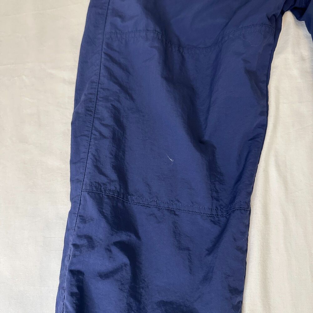 Vintage Niki SB Windbreaker Track Pants Mens Medium Navy Blue Mesh Lined Y2K - Picture 11 of 13